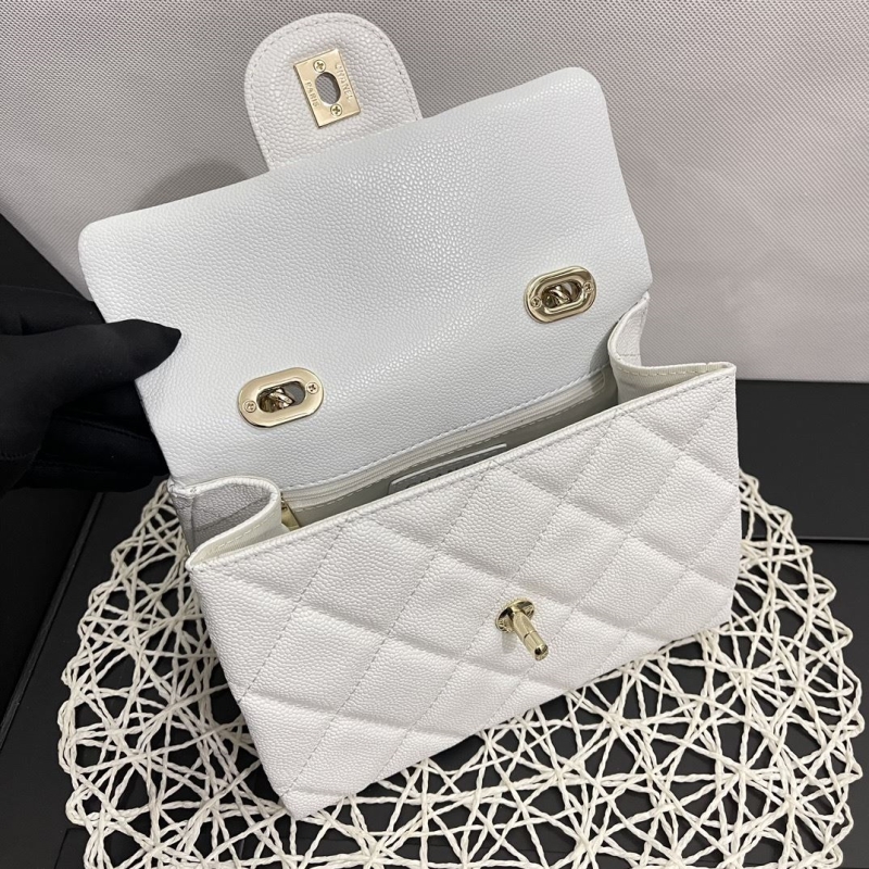 Ch**el top handle bags